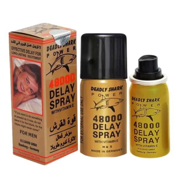 Deadly Shark Power 48000 Delay Spray for men - Image 3