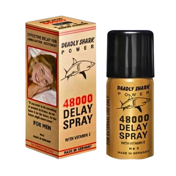 Deadly Shark Power 48000 Delay Spray for men