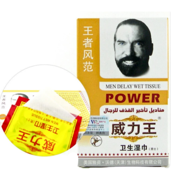 Willy King Men Delay Wet Tissue