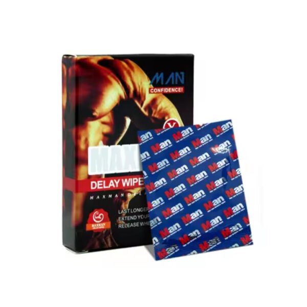 Max men Men Delay Wipes for Time - Image 2