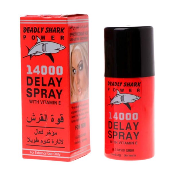 Deadly shark power delay spray 14000