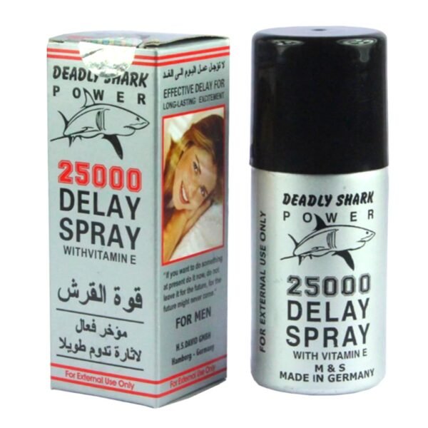 Deadly Shark Power 25000 Men Delay Spray - Image 4