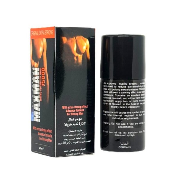Maxman Extra Strong Men Delay Spray 75000 - Image 2